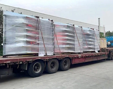 Загрузка теплообменников в КНР