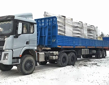 Транспортировка оборудования до площадки заказчика