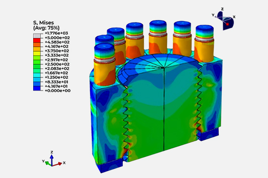 Расчет нестандартных опор и резьбовых узлов