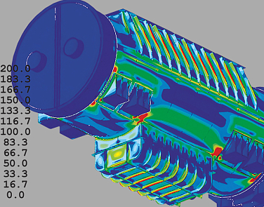 Прочностный расчет методом конечных элементов